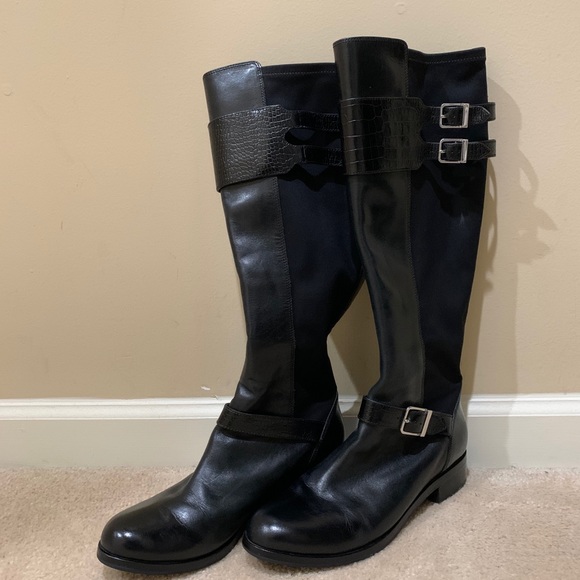 COLE HAAN NIKE AIR BUCKLE BOOTS - Picture 4 of 7